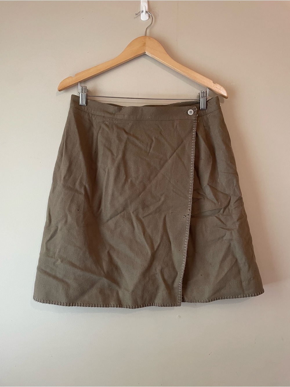 🐱L.L. Bean | VINTAGE WOOL WRAP SKIRT